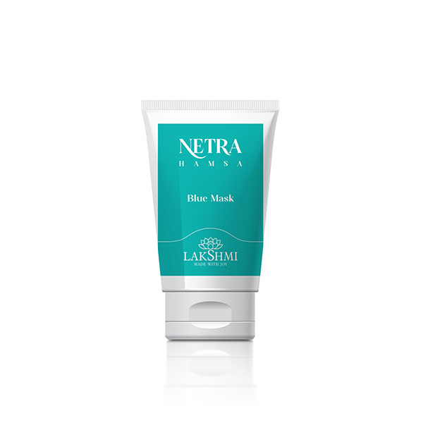 Under-eye draining mask with azulene
